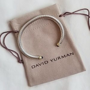 EASTER SALE 🐣 David Yurman 5mm Onyx 14k Bracelet